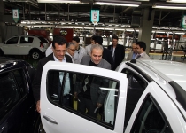 گزارش تصویری/ ترکی از سه خط تولید پارس خودرو بازدید کرد