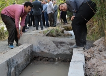 افتتاح پروژه ۶۰۰ میلیونی آبخیزداری  در فیروزکوه