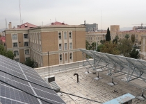 عکس| استقرار سیستم انرژی پاک در ساختمان اداره کار استان تهران