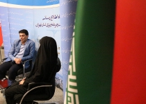 عکس| شهرام عدالتی در اتاق خبر سازمان مدیریت تهران